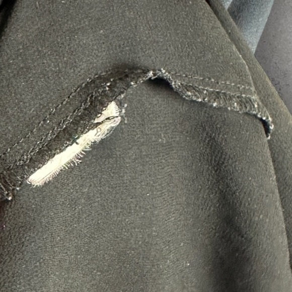 SOLD Zara Navy Blue Slip Mini Dress Size XS V-Neck Lined Minimalist Party Travel - Picture 12 of 14